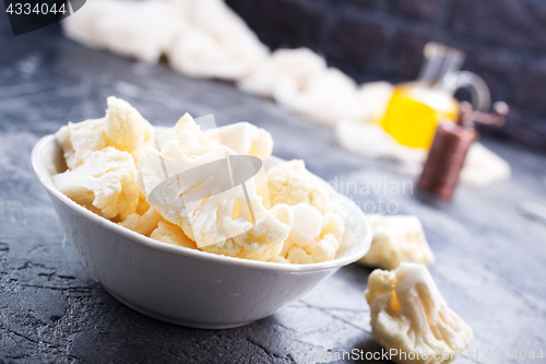 Image of raw cauliflower