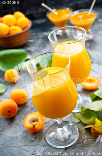 Image of apricot juice