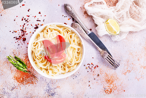 Image of boiled pasta
