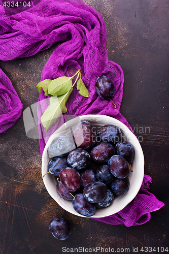 Image of fresh plums