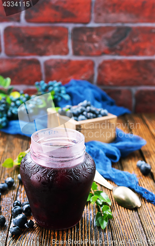 Image of blueberry jam