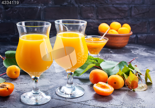 Image of apricot juice