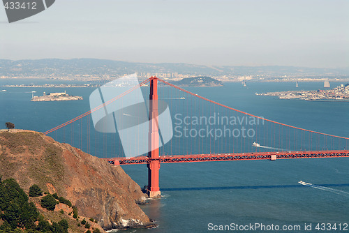 Image of Golden Gate and San Francisco