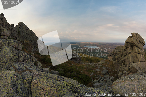 Image of Beauty view in mountains of Altai