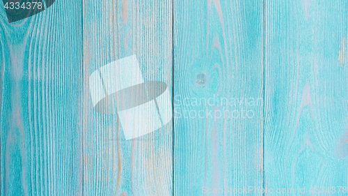Image of Turquoise Wooden Background