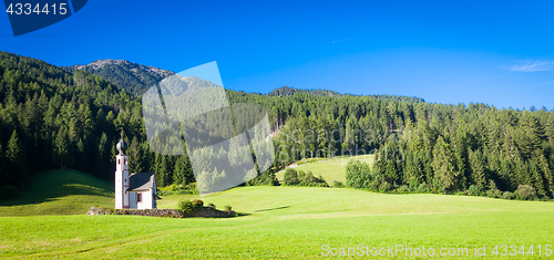 Image of The Church of San Giovanni in Dolomiti Region - italy