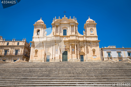 Image of NOTO, ITALY - San Nicolò Cathedral, UNESCO Heritage Site