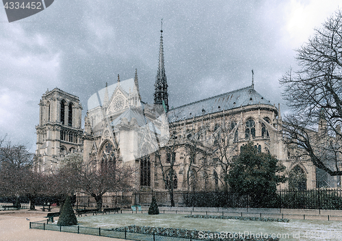 Image of Notre Dame de Paris Cathedral