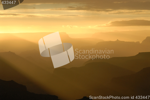 Image of Grand Canyon sunset