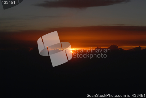 Image of Sunset at 10,000 feet