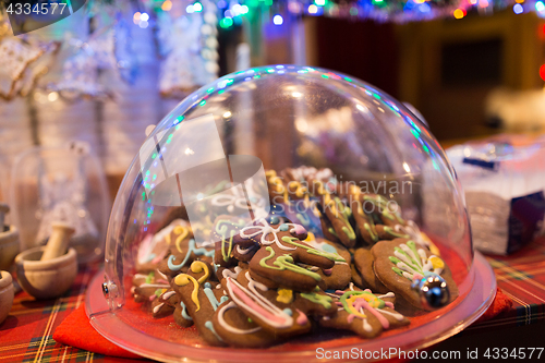 Image of glazed christmas gingerbread