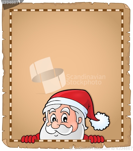 Image of Lurking Santa Claus topic parchment 2
