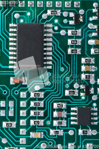 Image of Circuit Board Detail