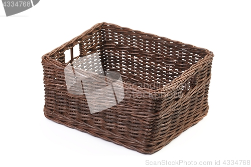 Image of Simple basket on white