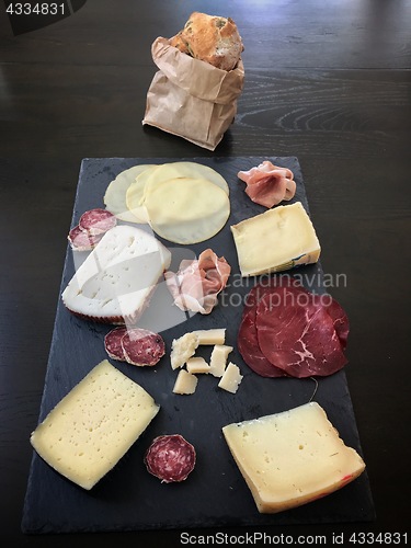 Image of Italian antipasti snacks