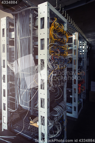 Image of servers in server room