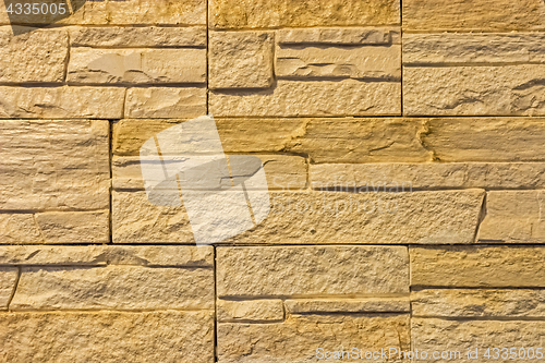 Image of Background of beige tiles.