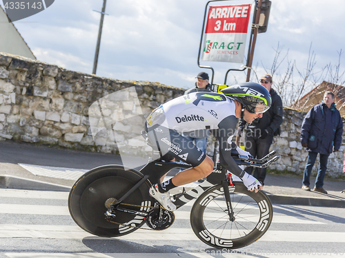 Image of The Cyclist Jacques Janse van Rensburg - Paris-Nice 2016 