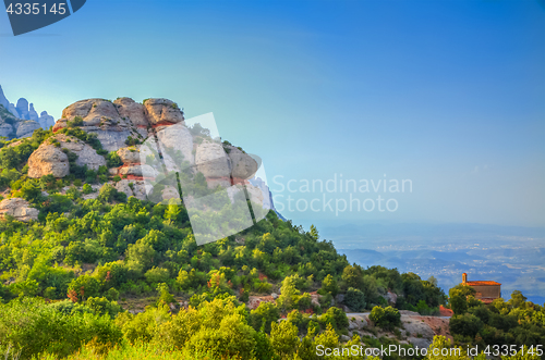 Image of Montserrat Mountain