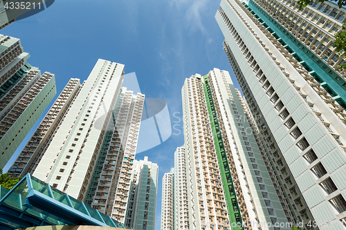 Image of Apartment building from low angle