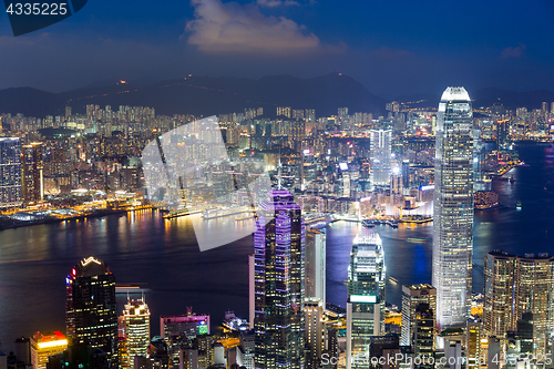 Image of Hong Kong night