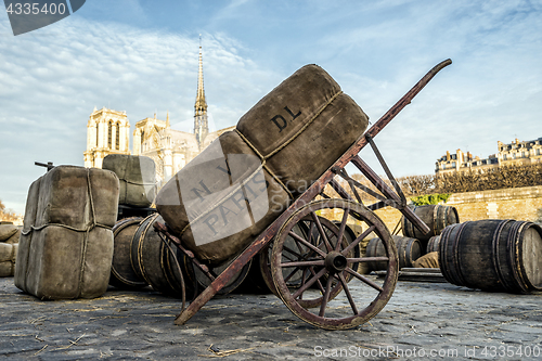 Image of The city of Paris france 