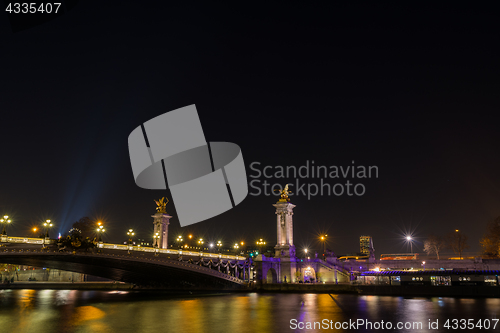 Image of Bridge of the Alexandre III, Paris