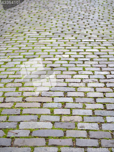 Image of pavement of granite blocks