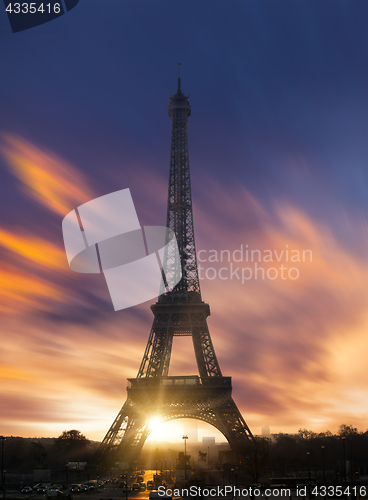 Image of Paris, with the Eiffel Tower