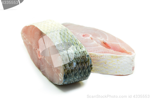 Image of Threadfin fish fillet isolated