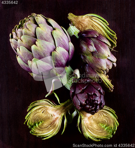 Image of Perfect Raw Artichokes