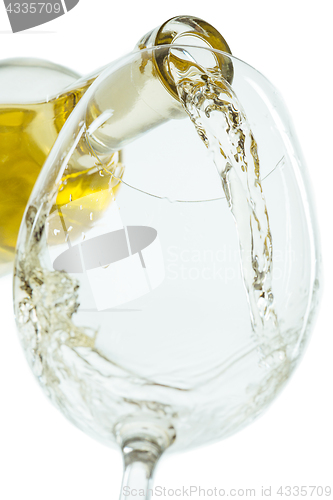 Image of The white wine jet