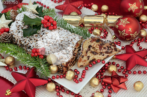 Image of Christmas Stollen Cake