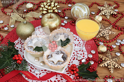 Image of Mince Pies and Eggnog