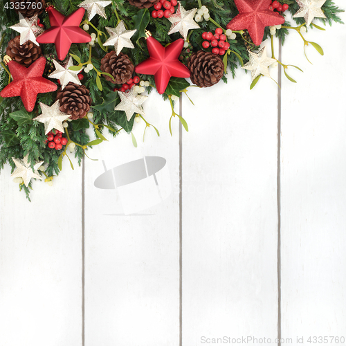 Image of Christmas Background Border 