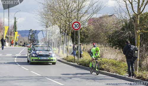 Image of The Cyclist Matti Breschel - Paris-Nice 2016