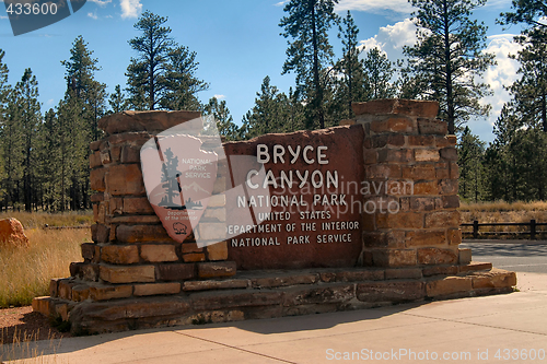 Image of Bryce Canyon Park entrance