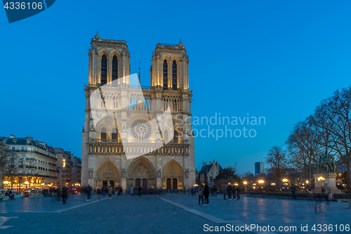 Image of Paris notre Dame