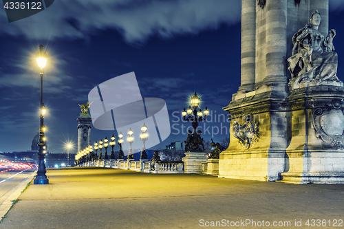 Image of Bridge of the Alexandre III, Paris