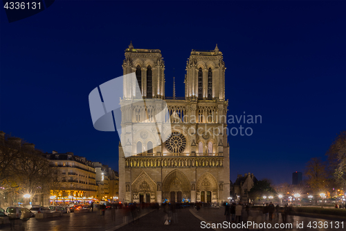 Image of Paris notre Dame