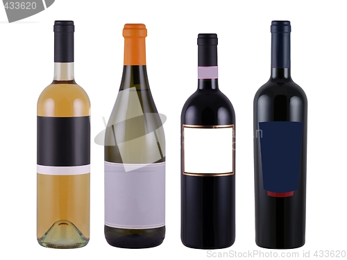 Image of Wine bottles