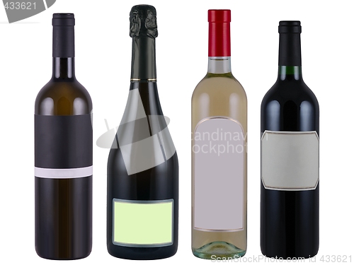 Image of Wine bottles