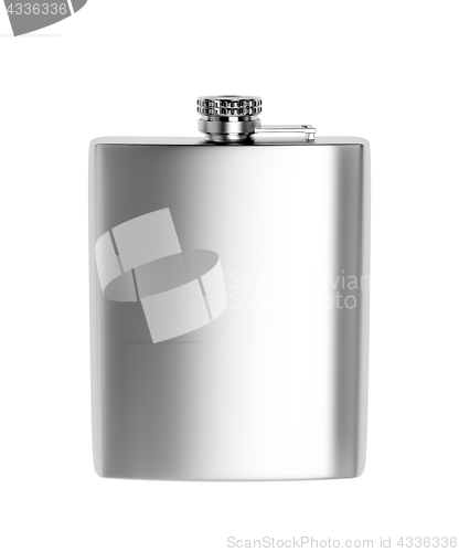 Image of Stainless steel hip flask