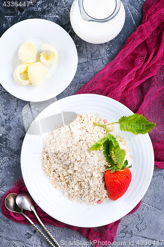 Image of oat flakes