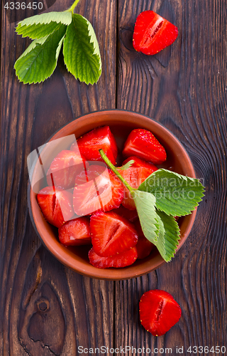 Image of fresh strawberry