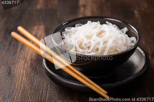 Image of Shirataki noodles (Konjac) - japanese food