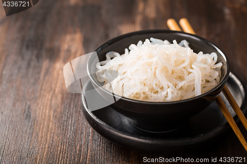 Image of Shirataki noodles (Konjac) - japanese food