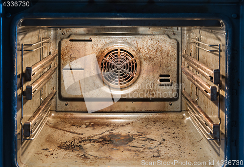 Image of Dirty oven