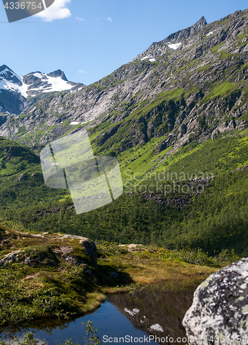 Image of Norway mountain lake