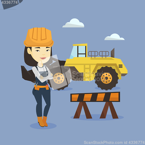 Image of Confident builder with arms crossed.